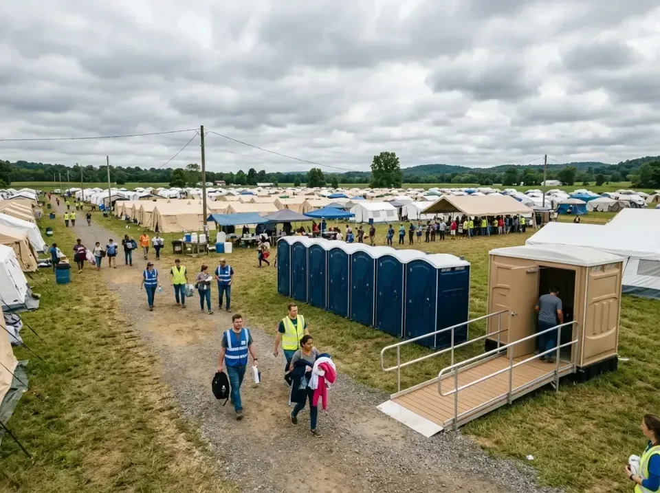disaster-relief-camp-restrooms-010 — frequently asked questions, Dumpster & Portable Bathrooms Rental in Alexandria, KY